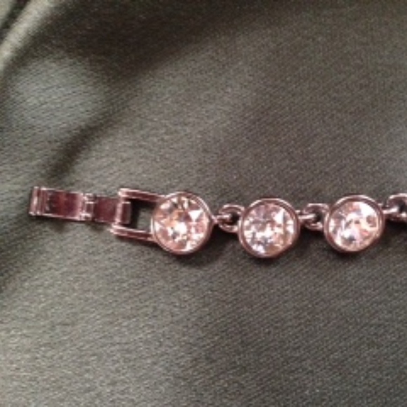 Givenchy Rose Gold-Tone Swarovski Crystal Necklace - Picture 2 of 8